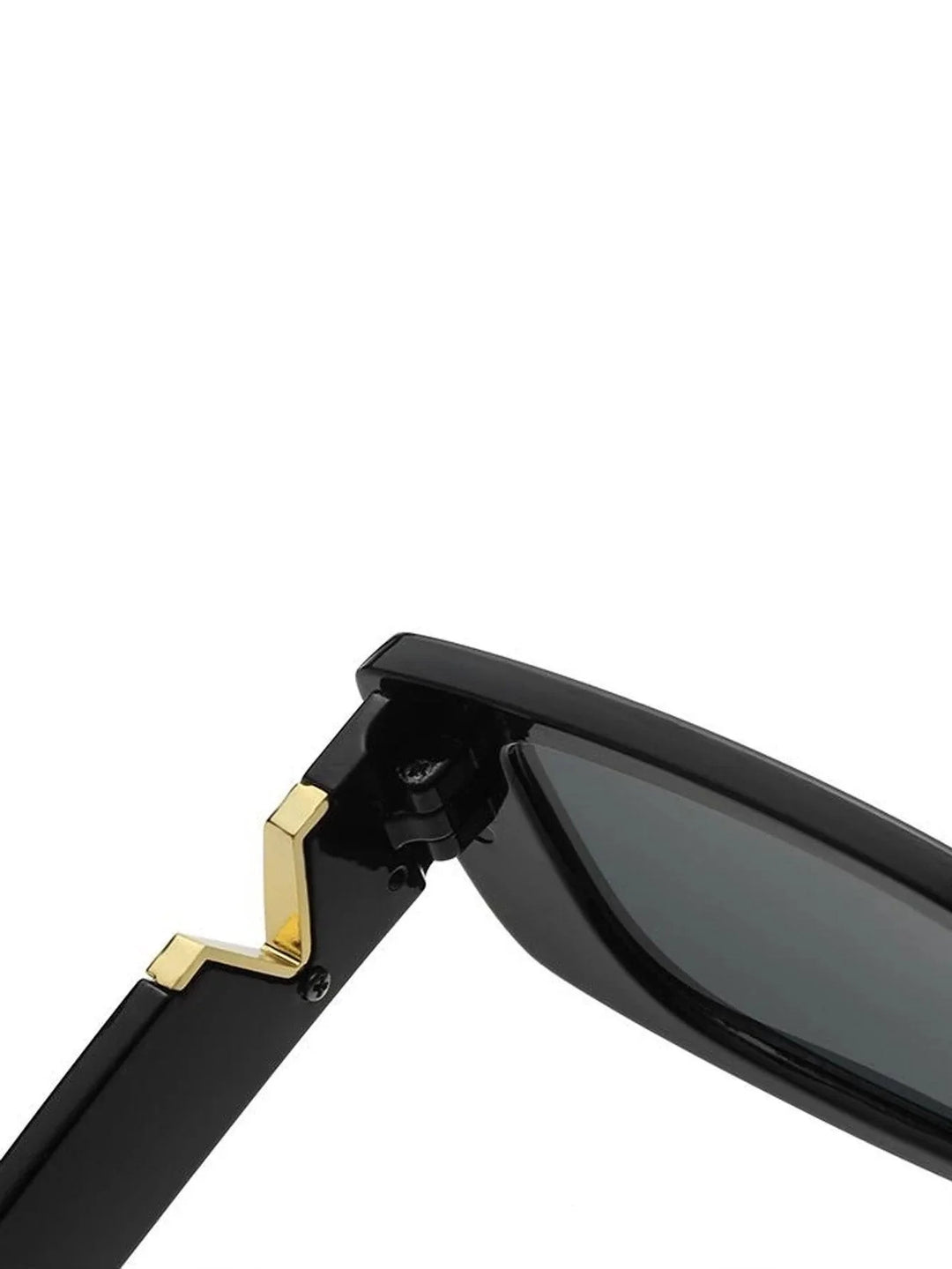 Chique Violette Zonnebril met Gouden Accenten voor Tijdloze Elegantie-Elektronica/Gadgets-Calora-Calora