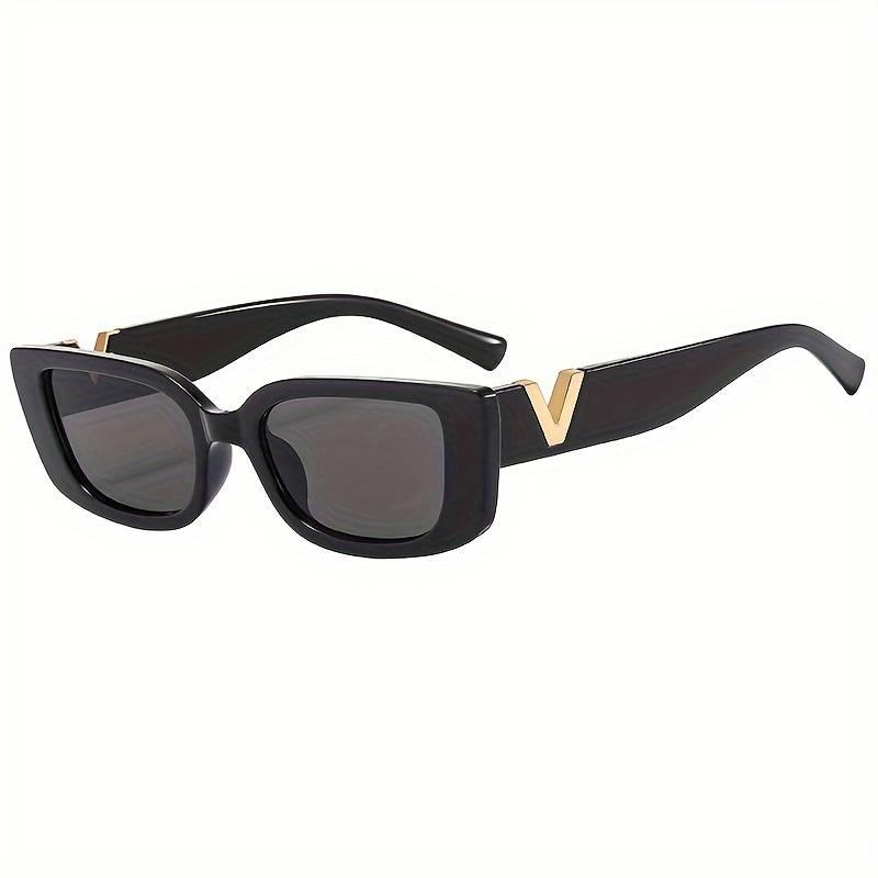 Chique Violette Zonnebril met Gouden Accenten voor Tijdloze Elegantie-Elektronica/Gadgets-Calora-Calora