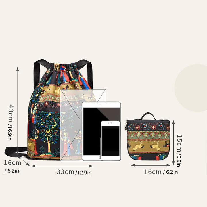 Cista | Opvouwbare Lichte Reistas met Print-Handtassen-Calora-Boom-Calora