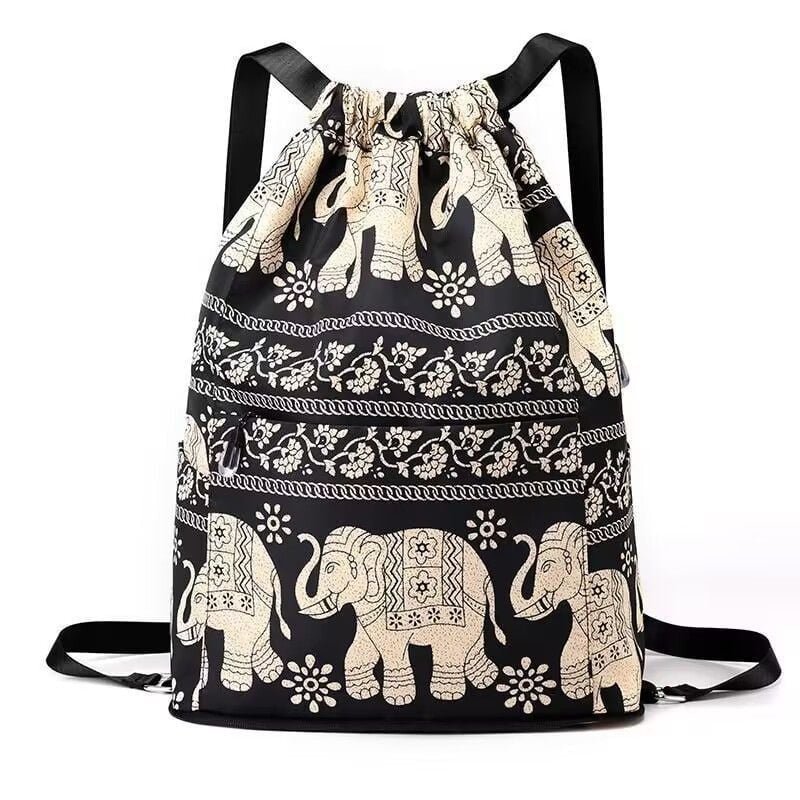 Cista | Opvouwbare Lichte Reistas met Print-Handtassen-Calora-Olifant-Calora