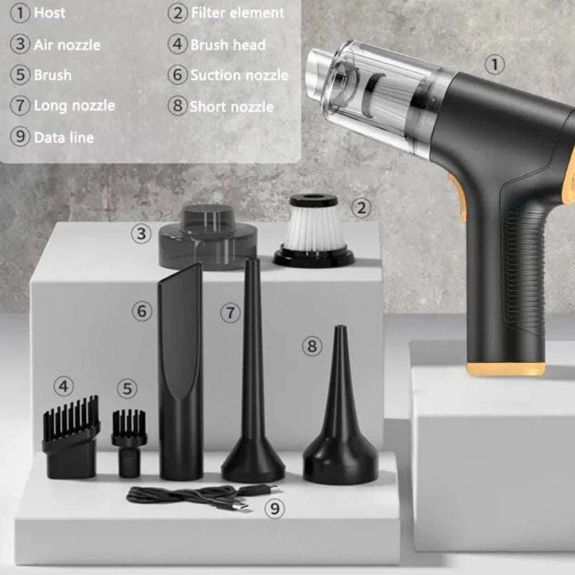 Cleanbot | Mini Oplaadbare Stofzuiger-Elektronica/Gadgets-Calora-Calora