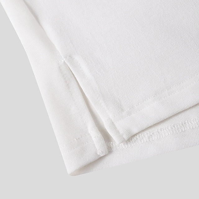 CALORA_ Comfortabel T-shirt met Turtleneck voor heren