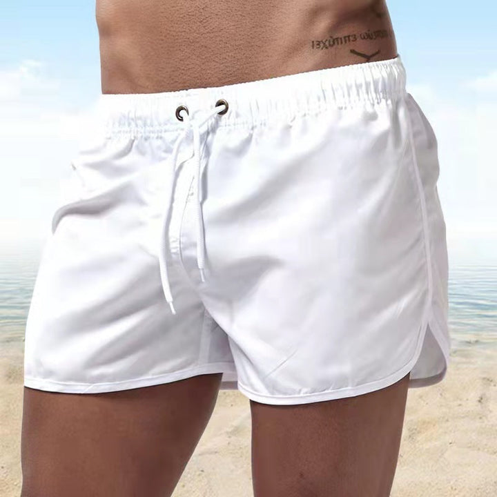 CALORA_ Comfortabele Heren Korte Zwembroek Voor Ontspannen Stranddagen