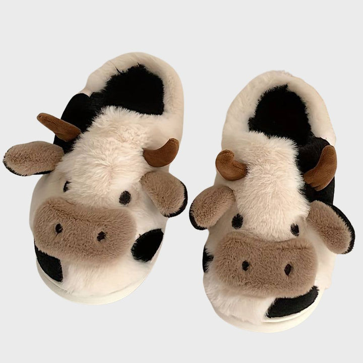 ComfyCows | Warme Koeien Pantoffels-Slippers-Calora-Wit-35-35.5-Calora