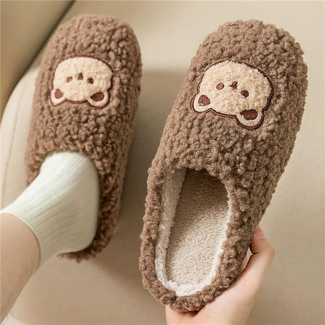 CALORA_ ComfyFluffs | Pluizige Koe Pantoffels