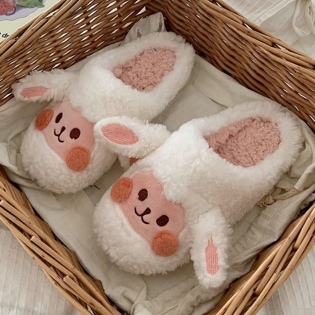 CALORA_ ComfyFluffs | Pluizige Schaap Pantoffels