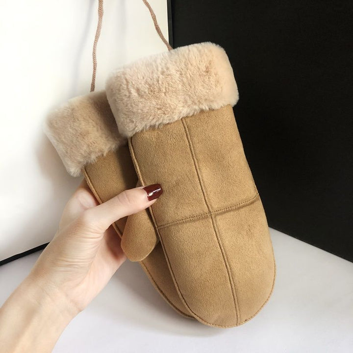 CALORA_ Comfyfluffs | Waterdichte en Winddichte Touchscreen Ski Handschoenen
