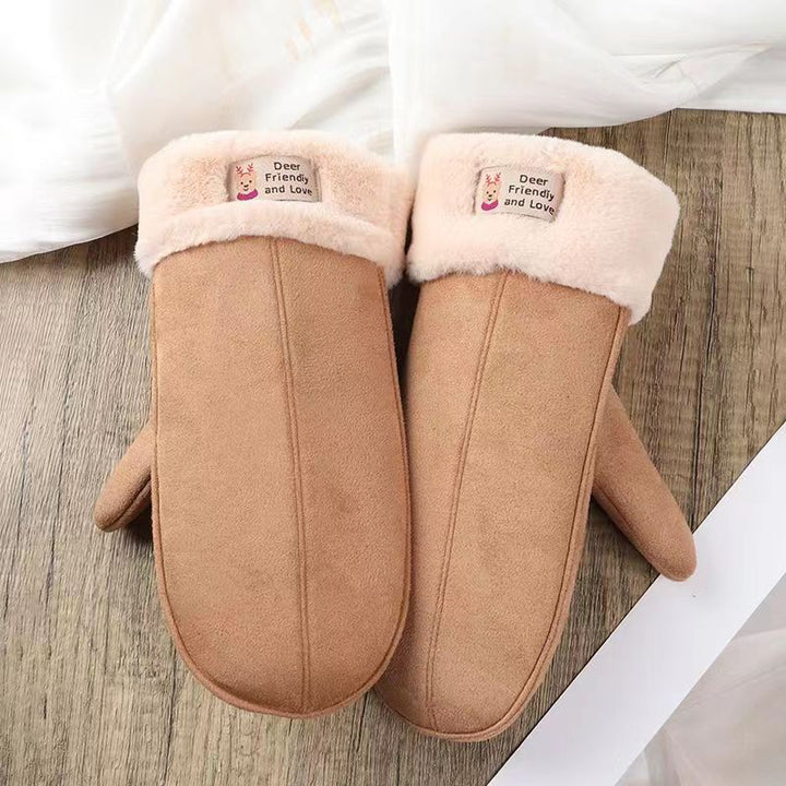 CALORA_ Comfyfluffs | Waterdichte en Winddichte Touchscreen Ski Handschoenen