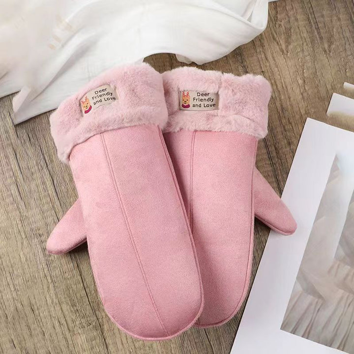 CALORA_ Comfyfluffs | Waterdichte en Winddichte Touchscreen Ski Handschoenen
