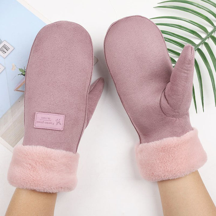 CALORA_ Comfyfluffs | Waterdichte en Winddichte Touchscreen Ski Handschoenen