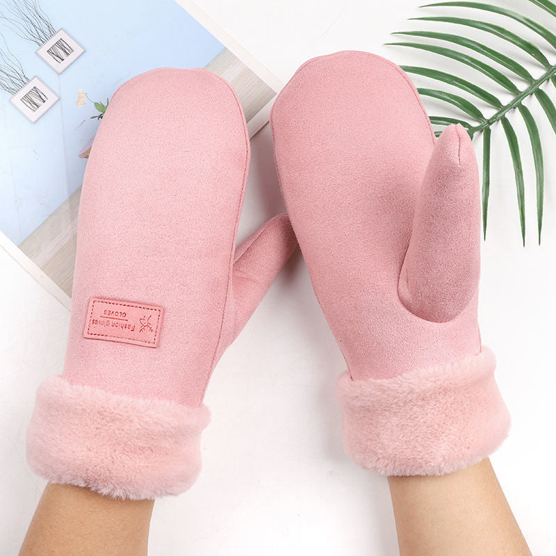 CALORA_ Comfyfluffs | Waterdichte en Winddichte Touchscreen Ski Handschoenen