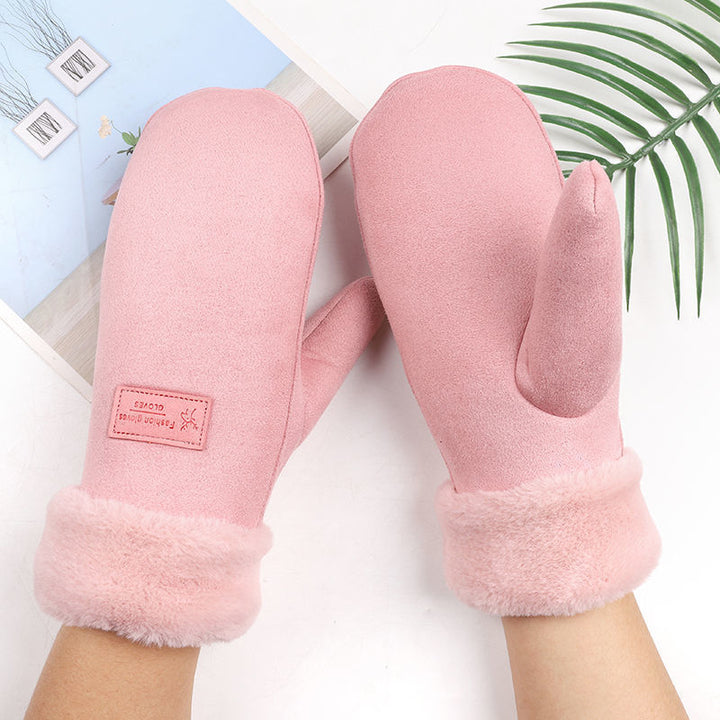 CALORA_ Comfyfluffs | Waterdichte en Winddichte Touchscreen Ski Handschoenen