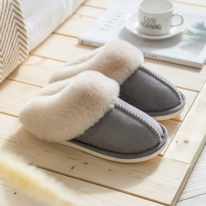 Cosyfluffs UG | Elegante Comfy Pantoffels-Slippers-Calora-Licht Grijs-36-37-Calora