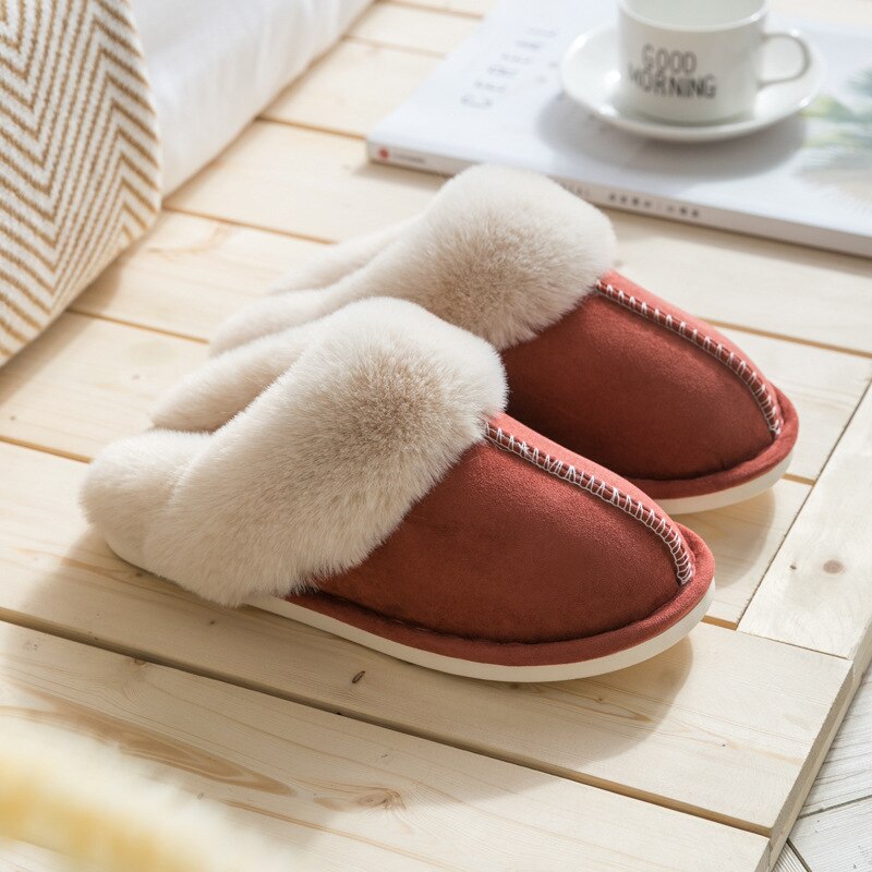 Cosyfluffs UG | Elegante Comfy Pantoffels-Slippers-Calora-Rood-36-37-Calora