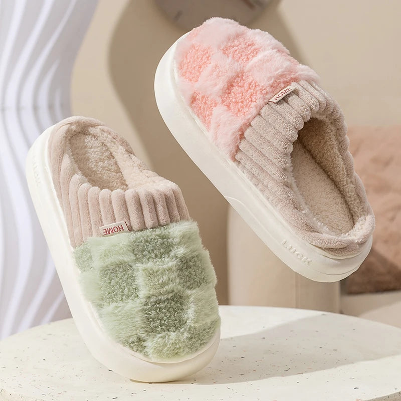 Cosyfluffs | Zachte & Warme Pluche Pantoffels-Slippers-Calora-36-37-Roze-Calora