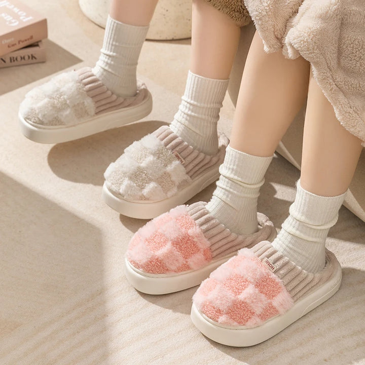 Cosyfluffs | Zachte & Warme Pluche Pantoffels-Slippers-Calora-36-37-Roze-Calora