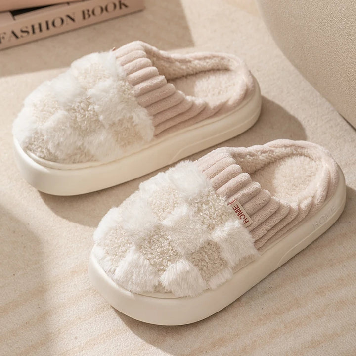 Cosyfluffs | Zachte & Warme Pluche Pantoffels-Slippers-Calora-36-37-Wit-Calora
