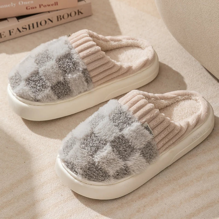 Cosyfluffs | Zachte & Warme Pluche Pantoffels-Slippers-Calora-40-41-Grijs-Calora