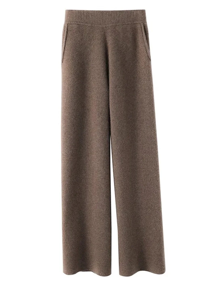 CALORA_ Dames Cashmere Comfort Broek voor Ultiem Comfort