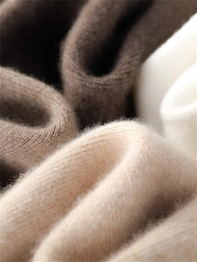 CALORA_ Dames Cashmere Comfort Broek voor Ultiem Comfort