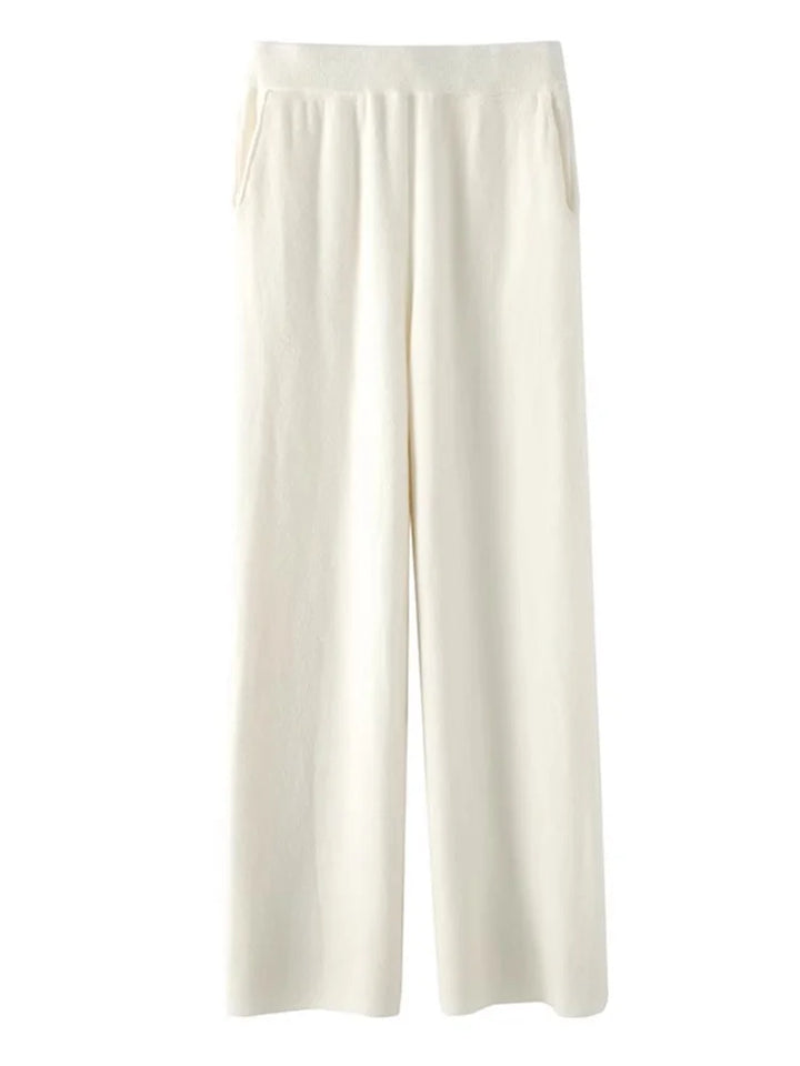 CALORA_ Dames Cashmere Comfort Broek voor Ultiem Comfort