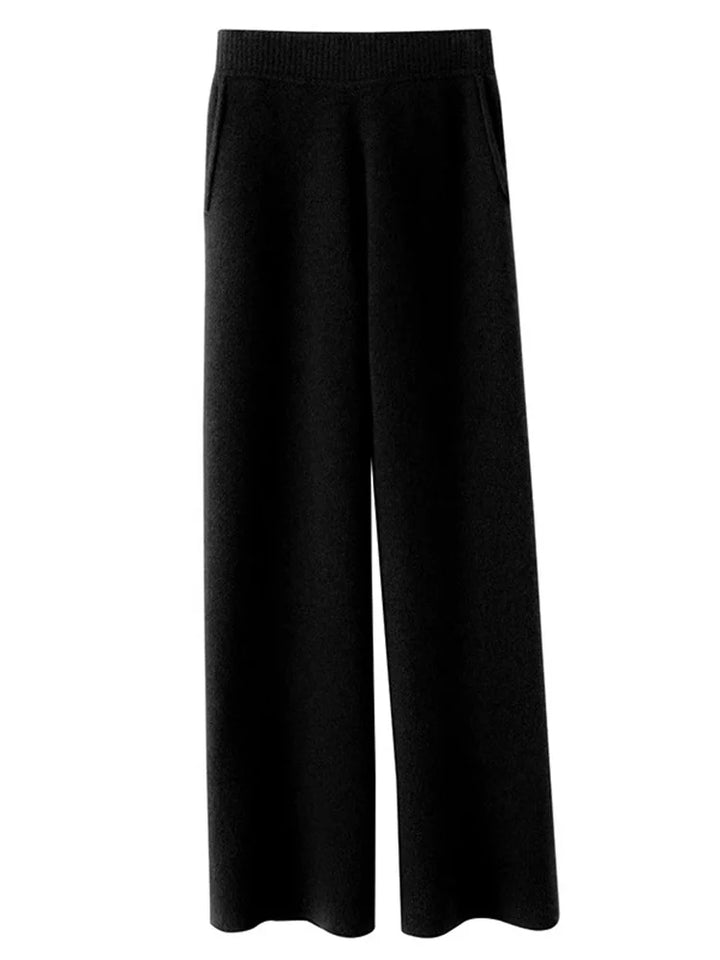 CALORA_ Dames Cashmere Comfort Broek voor Ultiem Comfort