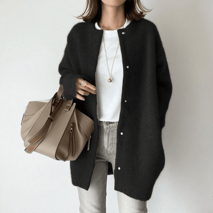Dames Herfst Vest Elegant Zachte Textuur Voor Elke Gelegenheid