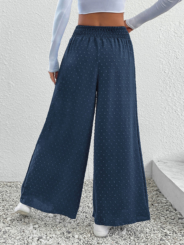 Dames wijde lange broek-Wijde Broeken-Calora-Champlain-kleur-S-Calora