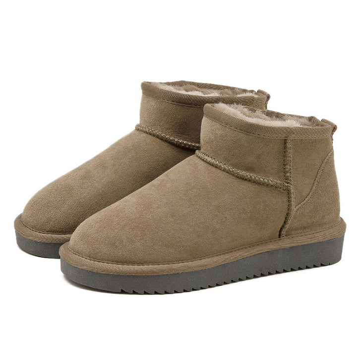CALORA_ Dames Winterlaarzen Met Bontvoering Voor Warme Comfort