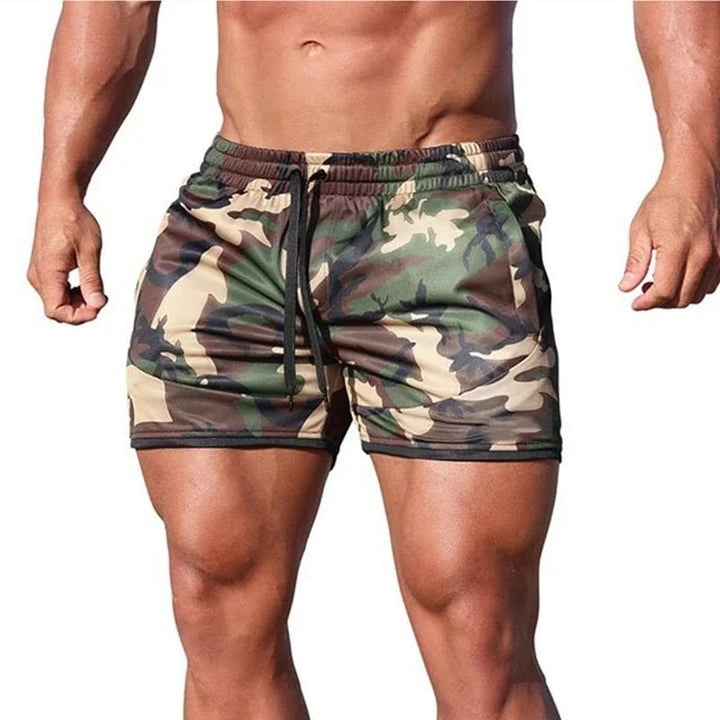 Dario | Korte Zwembroek sneldrogend-Zwemkleding-Calora-Camouflage-M-Calora