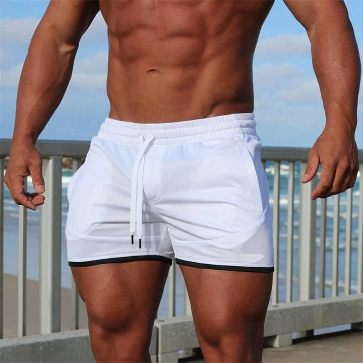 Dario | Korte Zwembroek sneldrogend-Zwemkleding-Calora-Zwart-M-Calora