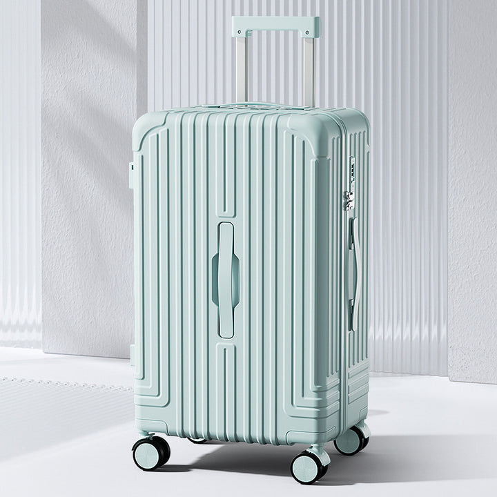 CALORA_ Delavoy | Trolley Koffer voor Studenten met USB-aansluiting en Bekerhouder