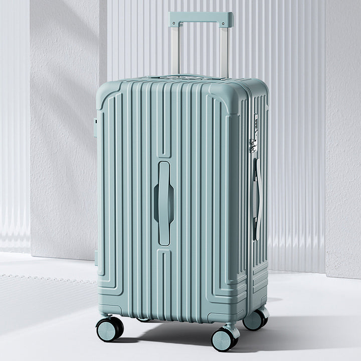 CALORA_ Delavoy | Trolley Koffer voor Studenten met USB-aansluiting en Bekerhouder