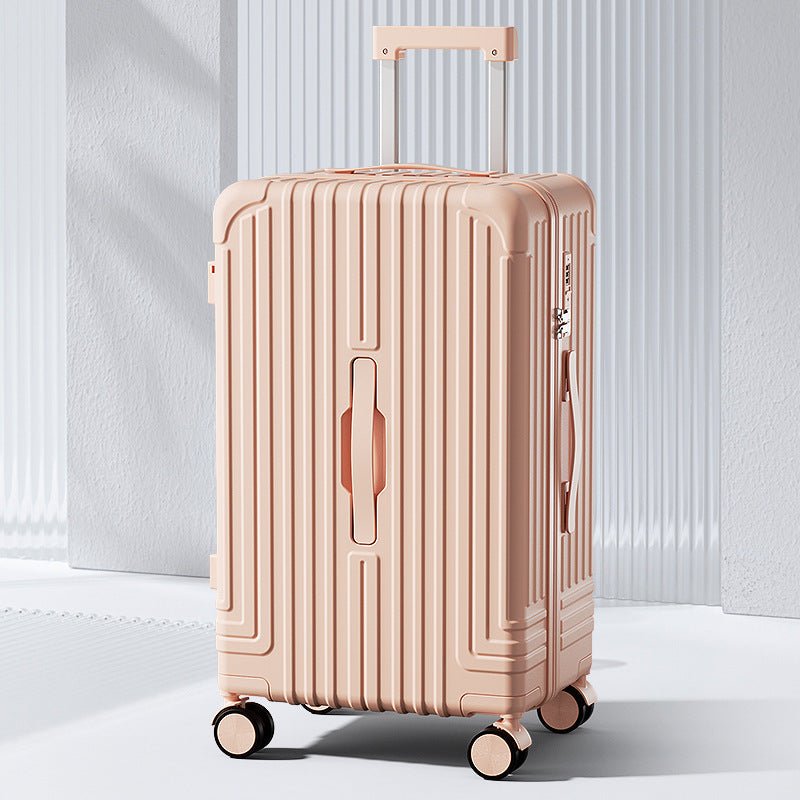 CALORA_ Delavoy | Trolley Koffer voor Studenten met USB-aansluiting en Bekerhouder
