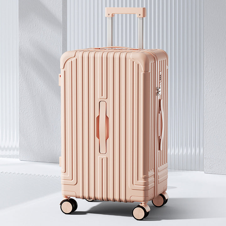 CALORA_ Delavoy | Trolley Koffer voor Studenten met USB-aansluiting en Bekerhouder