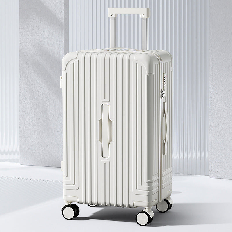 CALORA_ Delavoy | Trolley Koffer voor Studenten met USB-aansluiting en Bekerhouder