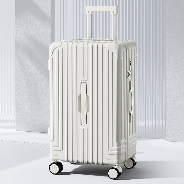 CALORA_ Delavoy | Trolley Koffer voor Studenten met USB-aansluiting en Bekerhouder