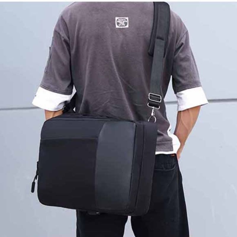 CALORA_ Delavoy | Waterdichte Laptoprugzak Aktetas tot 15,6 inch met USB 3.0-poort