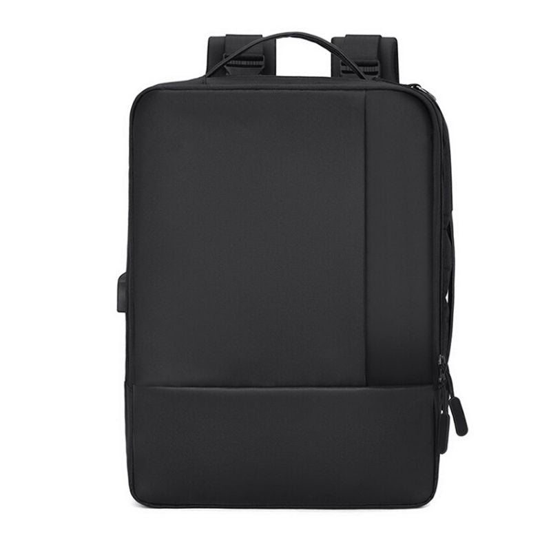 CALORA_ Delavoy | Waterdichte Laptoprugzak Aktetas tot 15,6 inch met USB 3.0-poort