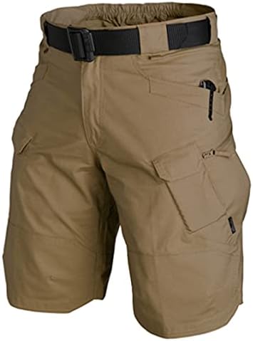 Devron | Korte Werkbroek met zakken-Korte Broeken-Calora-Bruin-S-Calora