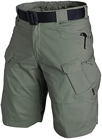 Devron | Korte Werkbroek met zakken-Korte Broeken-Calora-Groen-S-Calora
