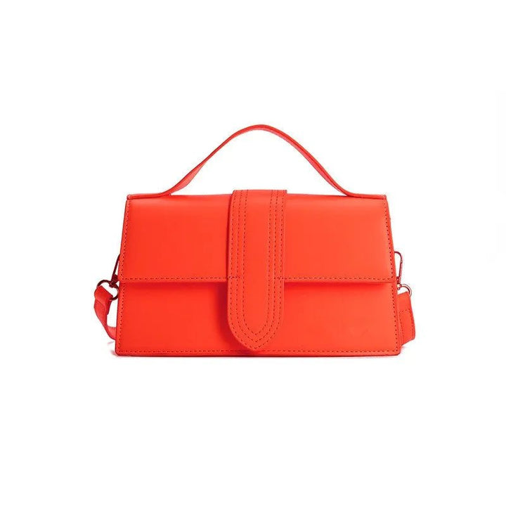 Divina | Luxe Kleurrijke Schoudertas-Schoudertassen-Calora-Rood-Calora