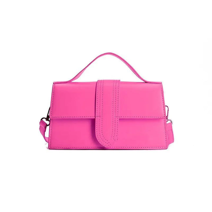 Divina | Luxe Kleurrijke Schoudertas-Schoudertassen-Calora-Roze-Calora