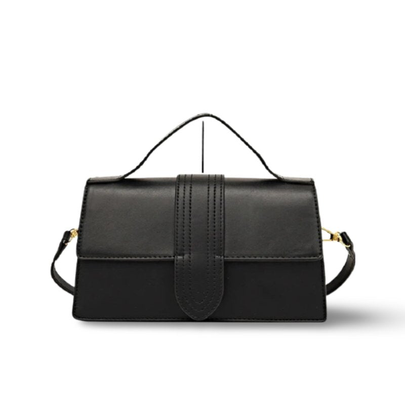Divina | Luxe Schoudertas-Schoudertassen-Calora-Zwart-Calora