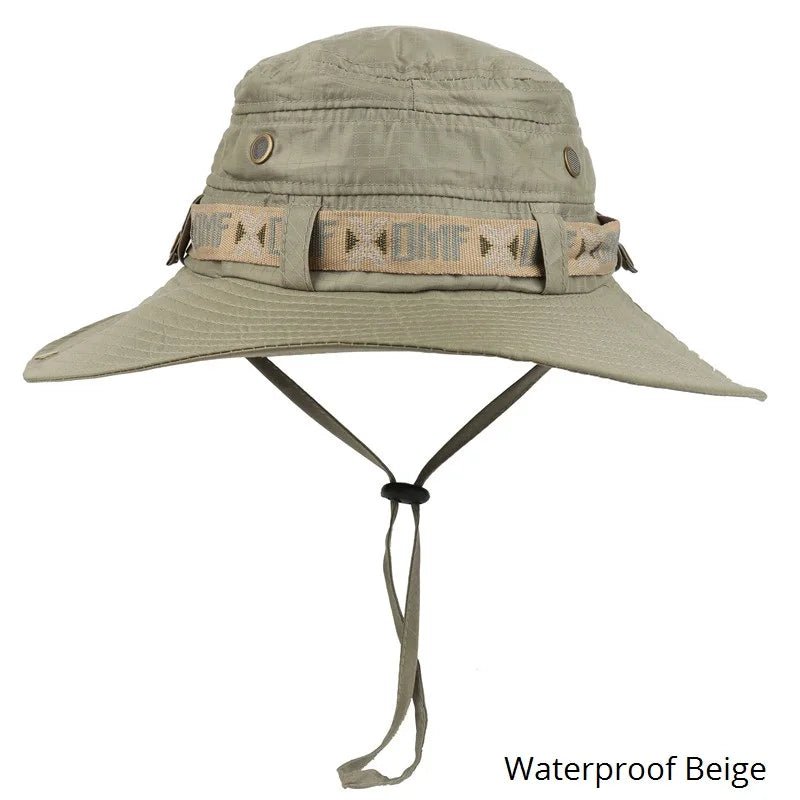 DMF - Karper | Zomer UV Safari Visser Hoed-Petten-Calora-Leger Groen Mesh-55-60cm-Calora
