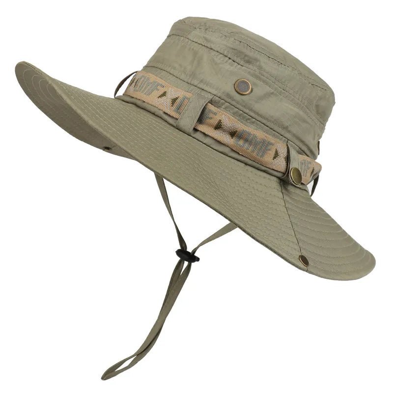 DMF - Karper | Zomer UV Safari Visser Hoed-Petten-Calora-Leger Groen Mesh-55-60cm-Calora