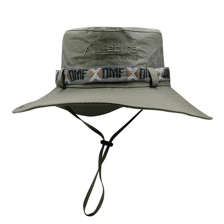 DMF - Karper | Zomer UV Safari Visser Hoed-Petten-Calora-Licht Groen Mesh-55-60cm-Calora