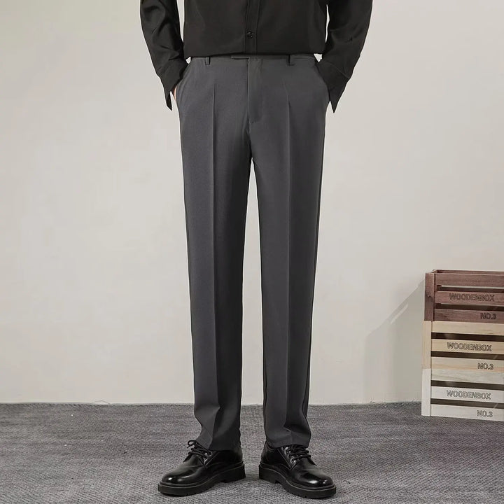 Dolcetta | Stijlvolle Casual Heren Pantalon-Pantalons-Calora-Donkergrijs-28-Calora