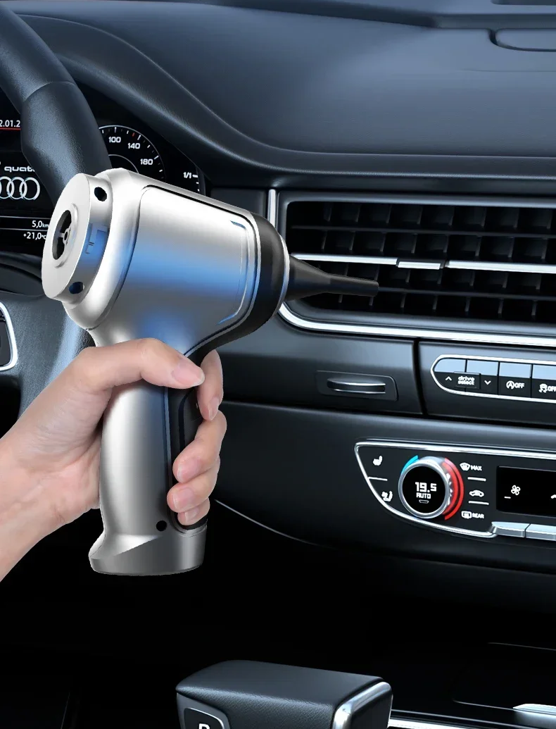 CALORA_ Draadloze Auto-Stofzuiger voor Eenvoudige en Grondige Reiniging