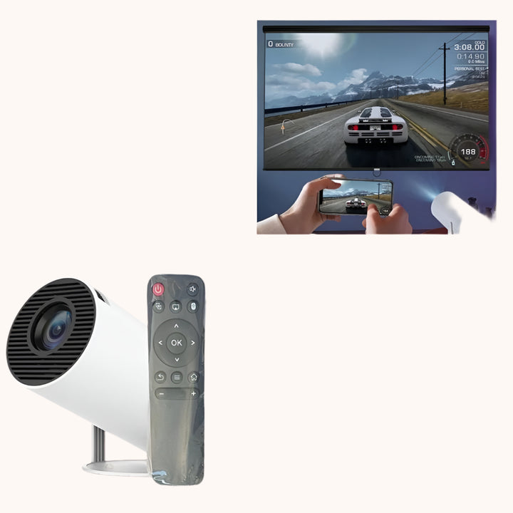 UltraBeamer | WiFi HDMI Bluetooth 4K Projector-Elektronica/Gadgets-Calora-Wit-Calora